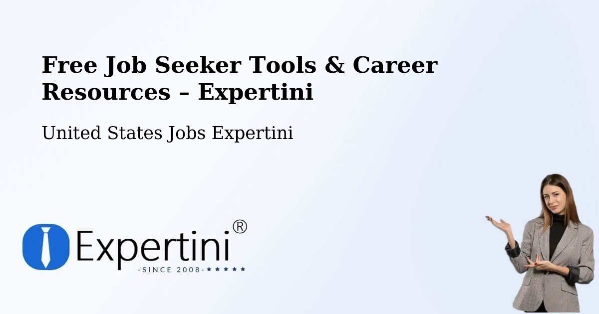 Free Job Seeker Tools & Career Resources – Coushatta - Coushatta, United States Jobs Expertini
