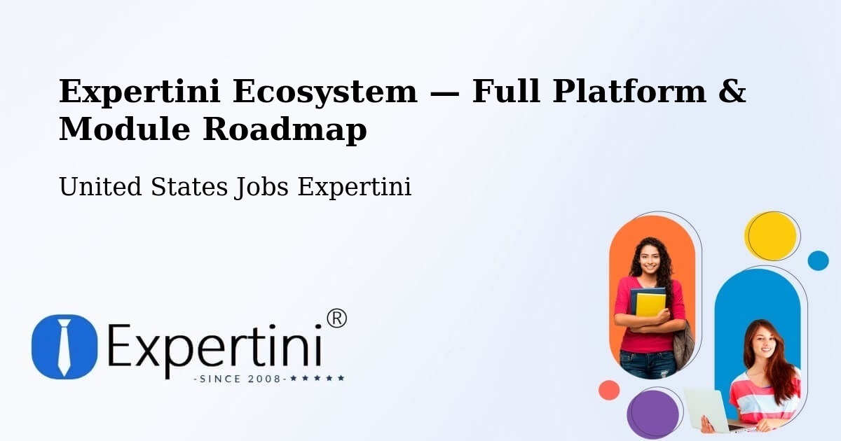 Expertini Ecosystem — Full Platform & Module Roadmap – Coushatta