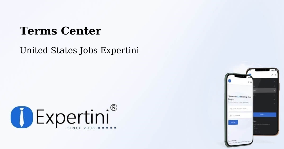 Terms of Service – Coushatta - United States Jobs Expertini
